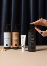 A set of 4 hotel cosmetics