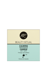 Kojąca świeca do masażu pomarańcza z melisą