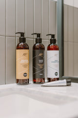 A set of 4 hotel cosmetics