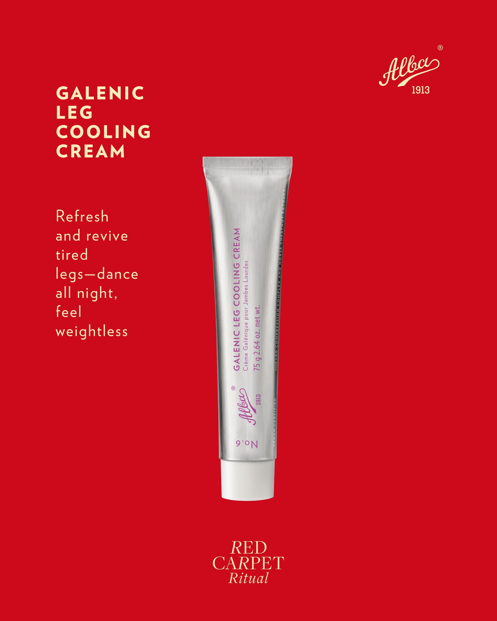Galenic Leg Cooling Cream for Tired Legs | Alba1913 – Alba1913 PL