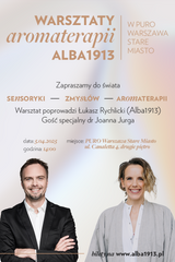 Alba1913 Aromatherapy workshops in Warsaw 05-04 Saturday, 2 pm